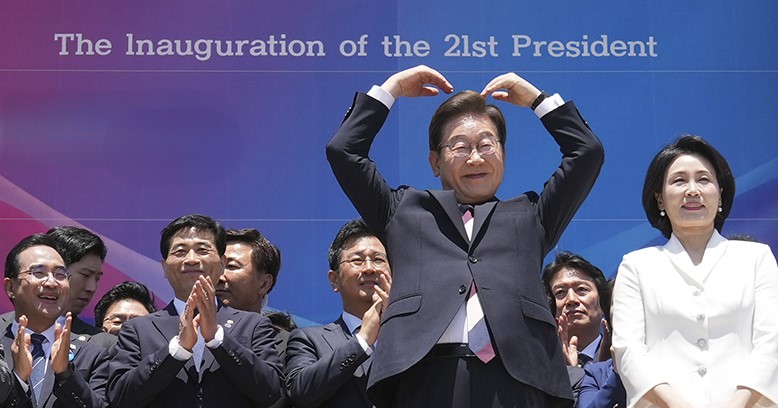 Nyvald president i&nbsp;Syd-Korea