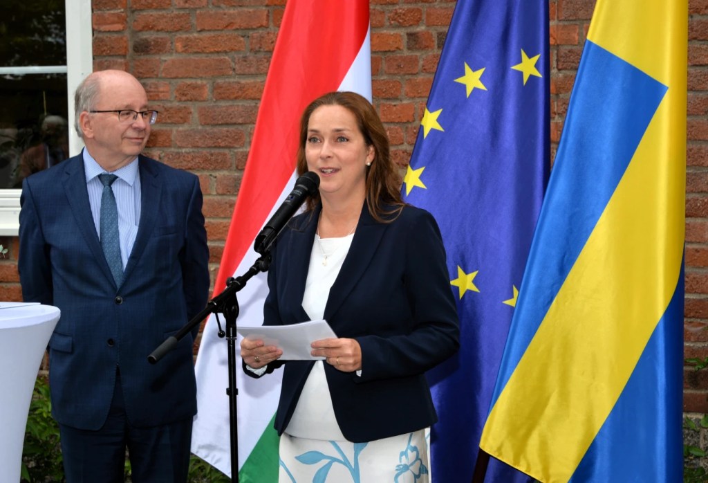 Ungersk avskedsträdgårdsfest